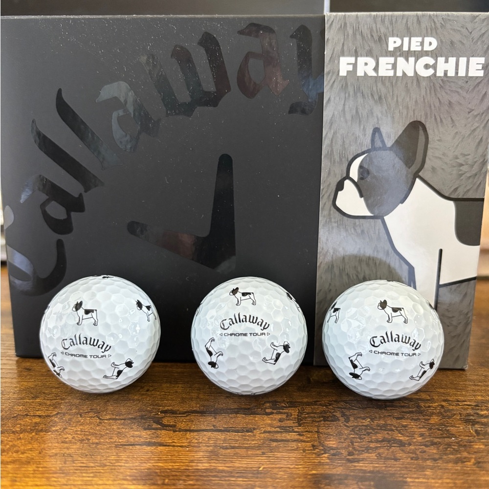 Limited Edition Frenchie Series Callaway Golf balls